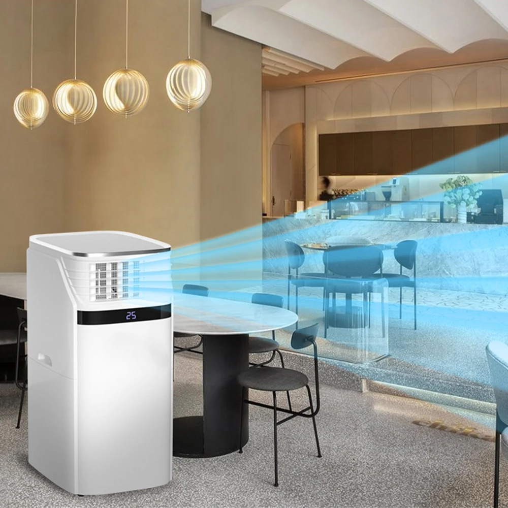 22000BTU Non Drainage Equipment Cooling Air Conditioner Compressor Refrigeration Mobile Air Conditioner