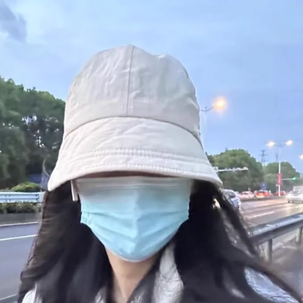 

Fashion Anti-UV Wide Brim Sun Hat 50+ UPF Korean Style Sun Protection Hat Foldable Travel Women Bucket Hats Running