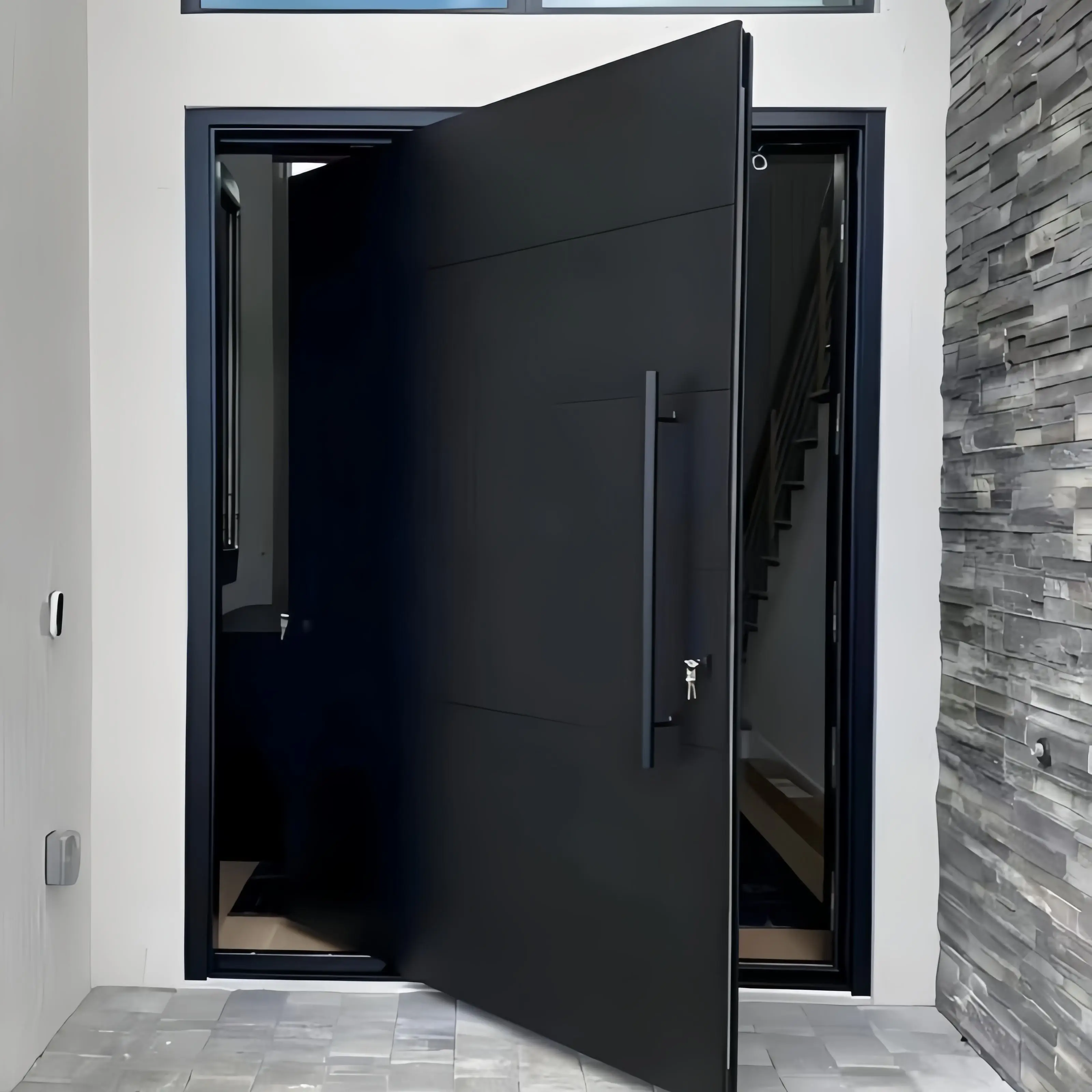

Soundproofing Aluminum Alloy Rotating Door in Office Corridors and Rotating Pivot Shaft Aluminum Doors in Shopping Centers