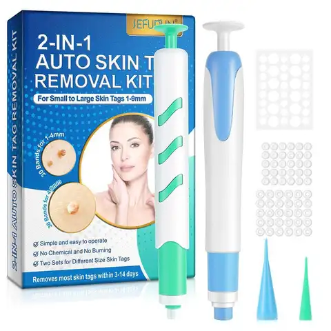 ใช้ในบ้าน Auto Skin Tag Remover Kit Smooth Skin Wart Remover ตายกสิวปากกา Face Care อุปกรณ์ความงาม