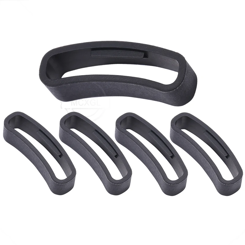 24mm Silicone Watch Band Strap Loop Suitable for Suunto Core Series Keeper Holder Loop Ring Rubber Activity Belt Accessories