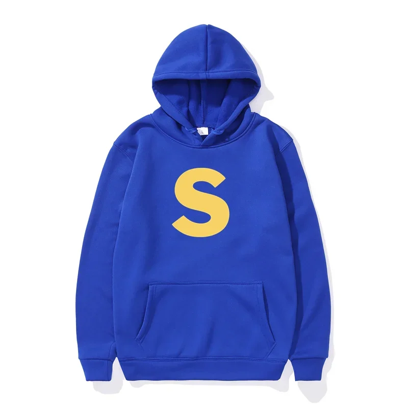 Herbst-Winter Cartoon-Charakter-Print Herren-Hoodies Alvin und die Chipmunks Pullover Modischer Einfarbiger Englischer Sweatshirt Streetwear – Detail 14