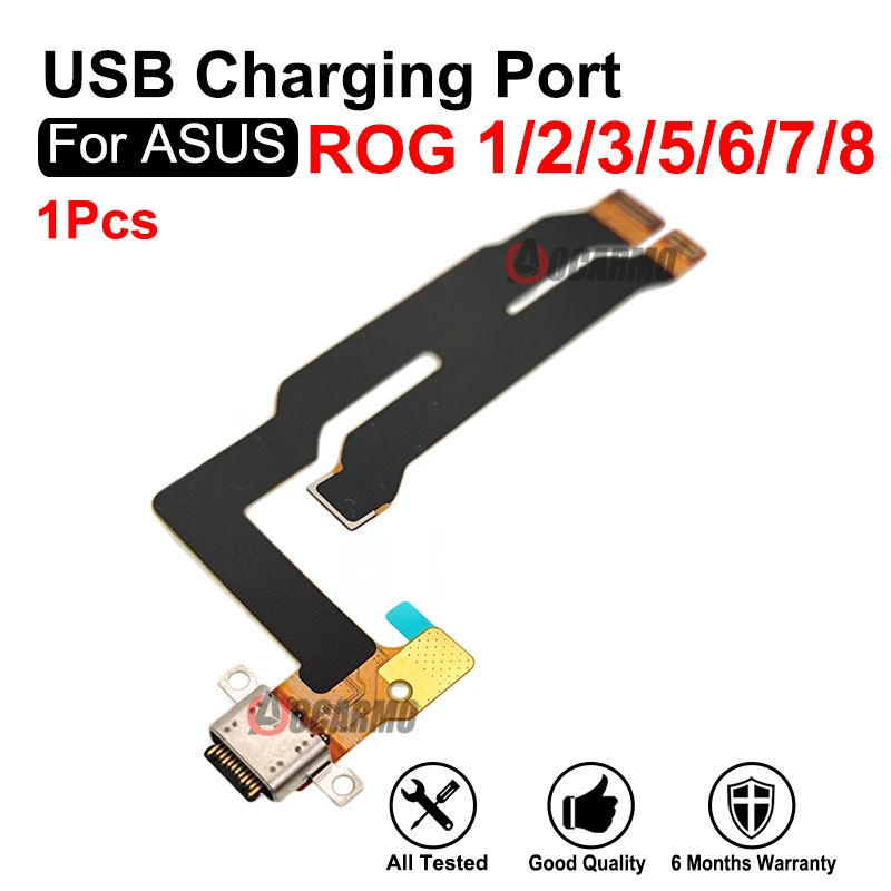 USB Charger Dock Charging Port For ASUS ROG Phone 1 2 3 5 6 7 8 ROG2 ROG3 ROG5 Rog6 ROG7 Rog8 ZS600KL ZS660KL ZS661KS ZS673KS