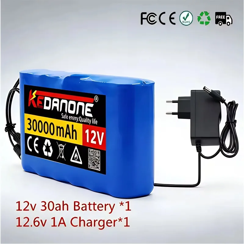 

New 20000mah 3S2P 12V Portable Rechargeable Li-Ion Battery For LED Portable Rechargeable Li-ion Battery for fishing lights 2026