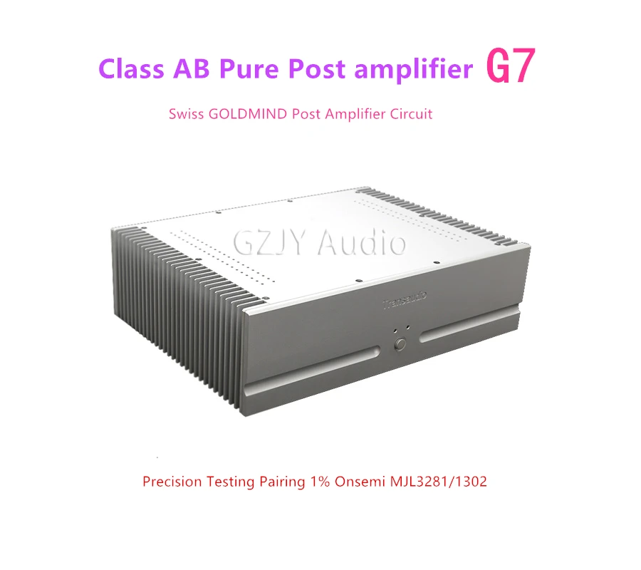 GOSAT-Circuit G7 classe AB pur, test de précision appariement 1% Onsemi MJL3281/1302