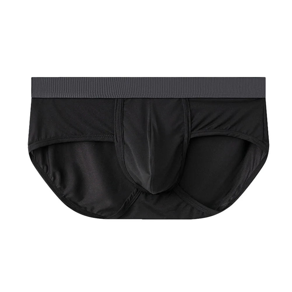 

Mens Underwear Briefs Nylon For Men Bulge With Pouch Hombre Slips Silk Red Boys Pack Lot Breathable And Sexy Male Panties