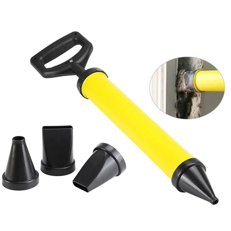 Caulking Gun Cement Lime Pump Grouting Mortar Sprayer Applicator Grout Filling Tools With 4 Nozzles