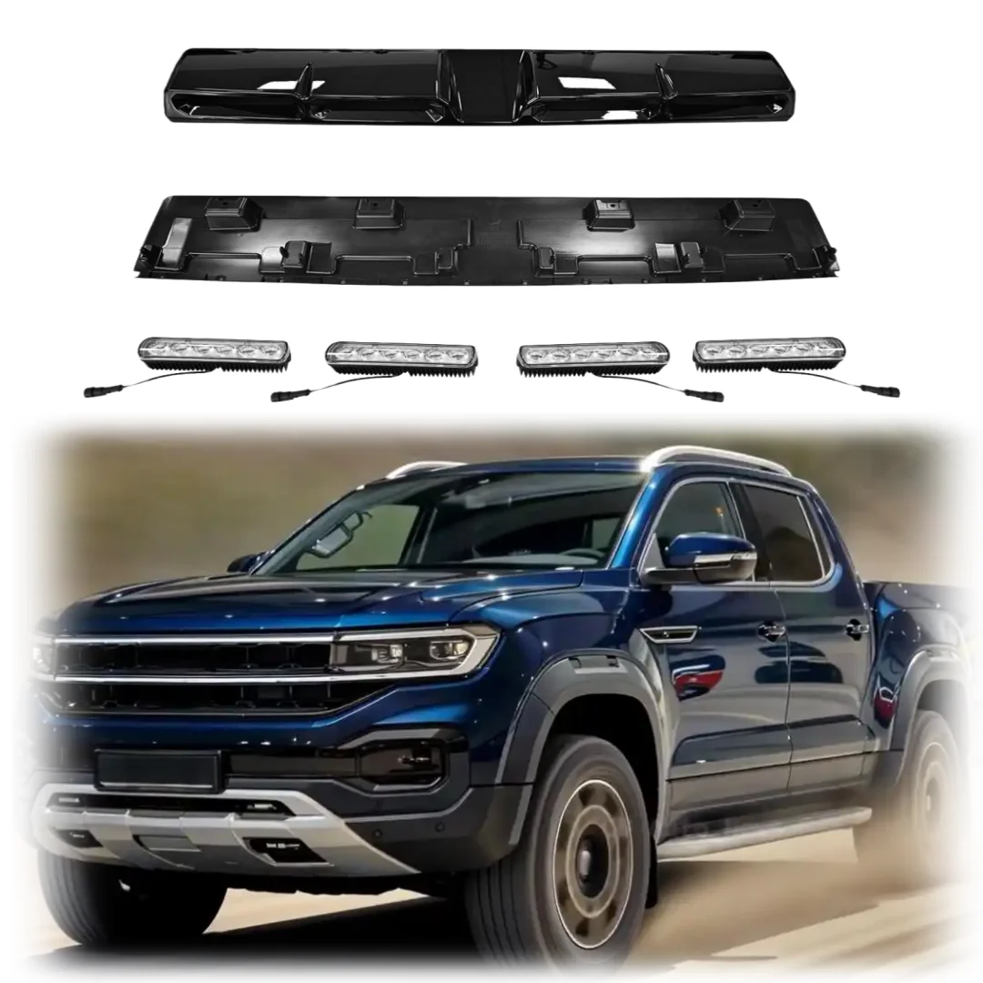 

Потолочный фонарь подходит для Volkswagen AMAROK 2023 2024 2025 2026, модель лампы на крыше, светодиодная лампа, верхняя световая панель со светодиодной подсветкой DRL