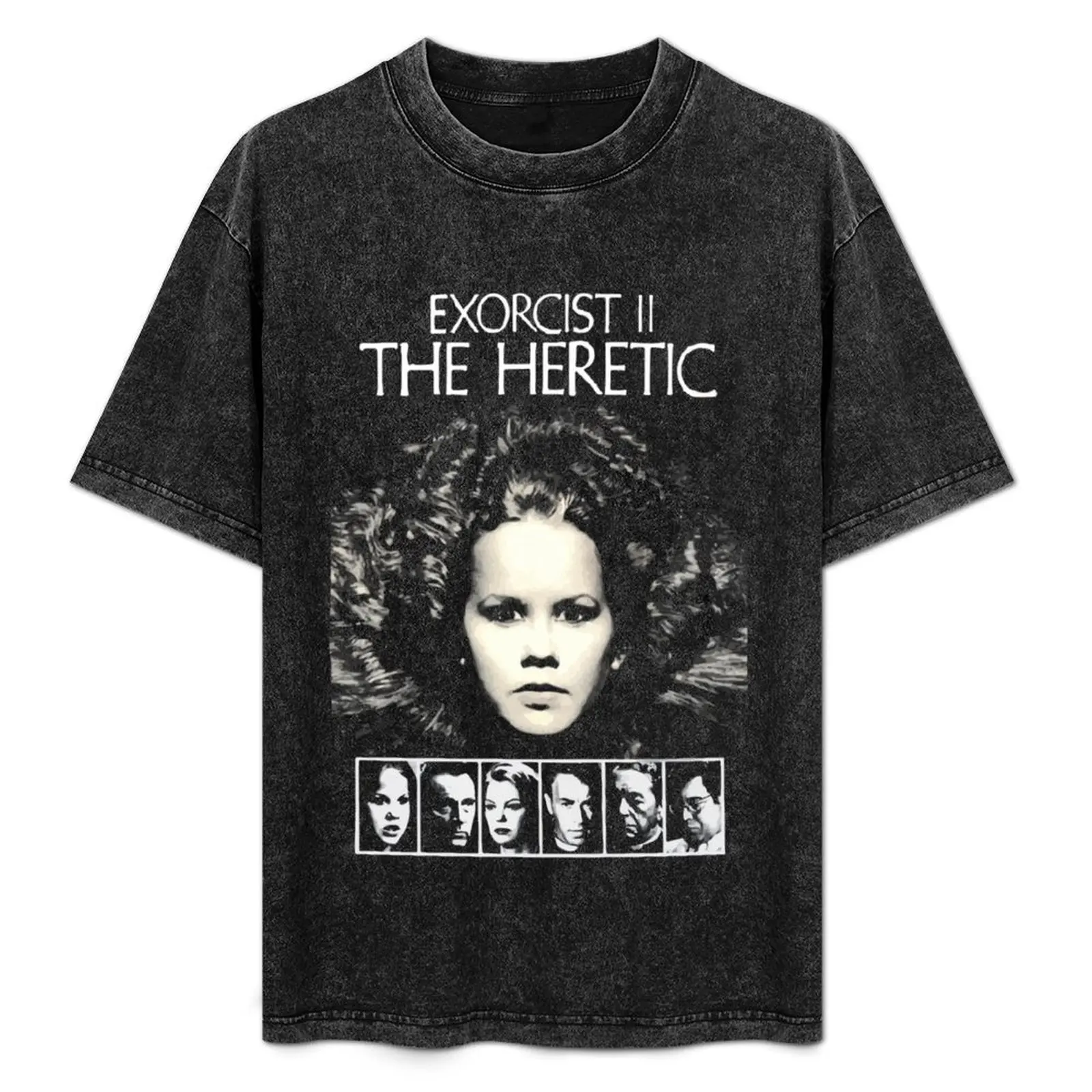 

Exorcist II The Heretic T-Shirt croswit shirt man sports fans mens clothing