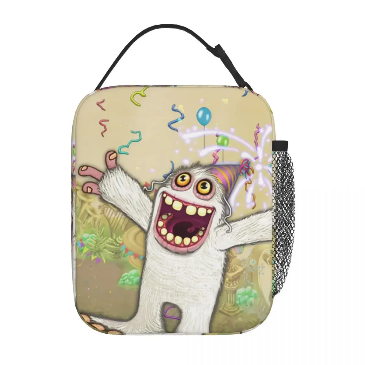 

My Singing Monsters Insulated Lunch Bag Leakproof Cartoon Game Meal Container Thermal Bag Tote Lunch Box Food Storage Bags