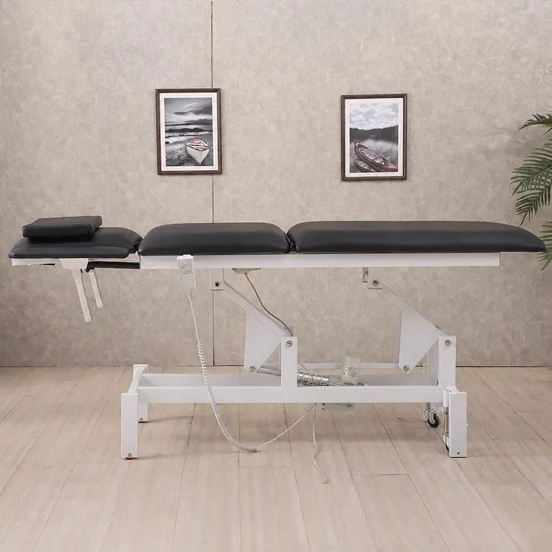 Electric Lifting Beauty Bed for Massage Facial Tattoo Eyelash Extension Microblading Multi Functional Adjustable Treatment