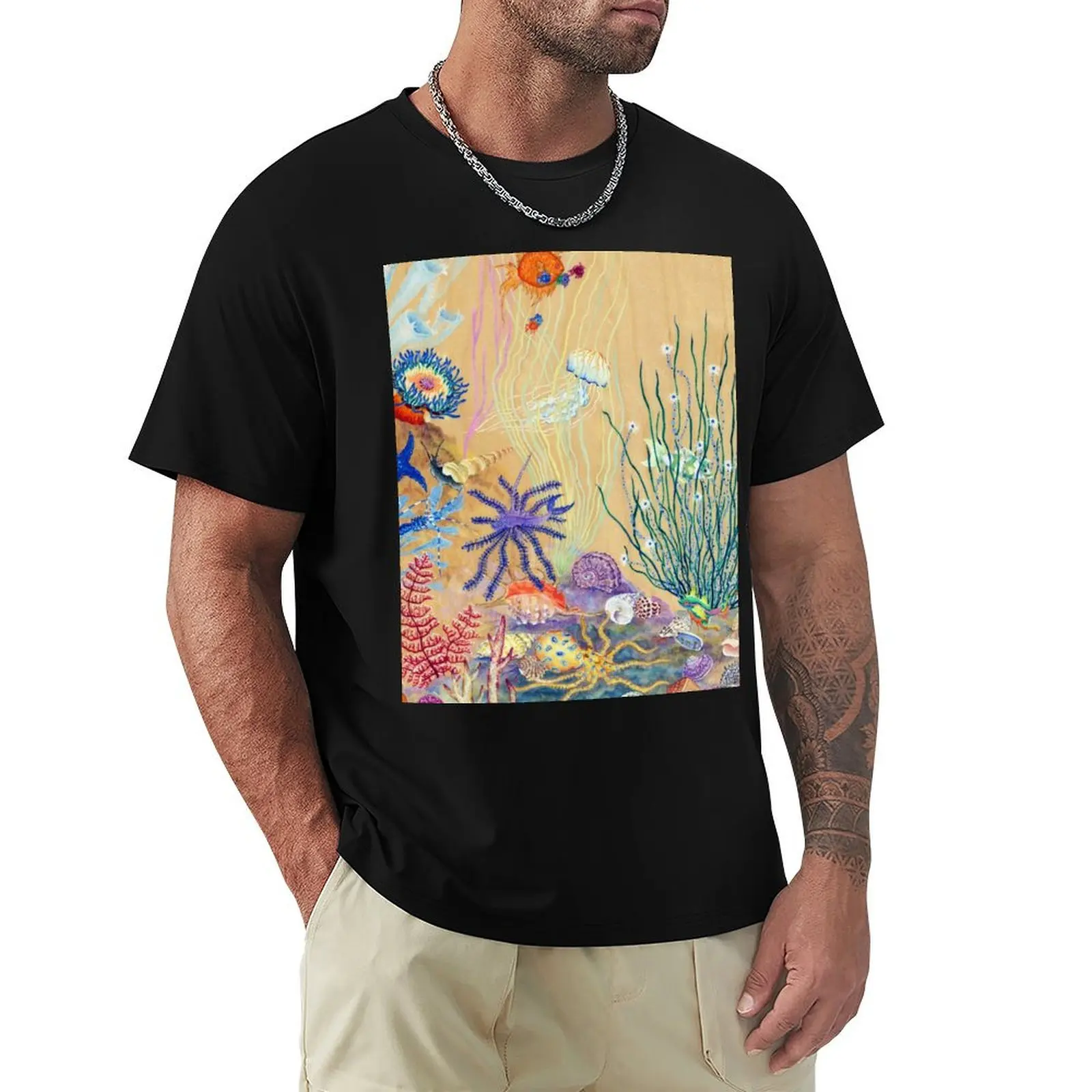 Octopia - octopus' colorful garden part 2 T-Shirt Classic Graphic Short Sleeve Top