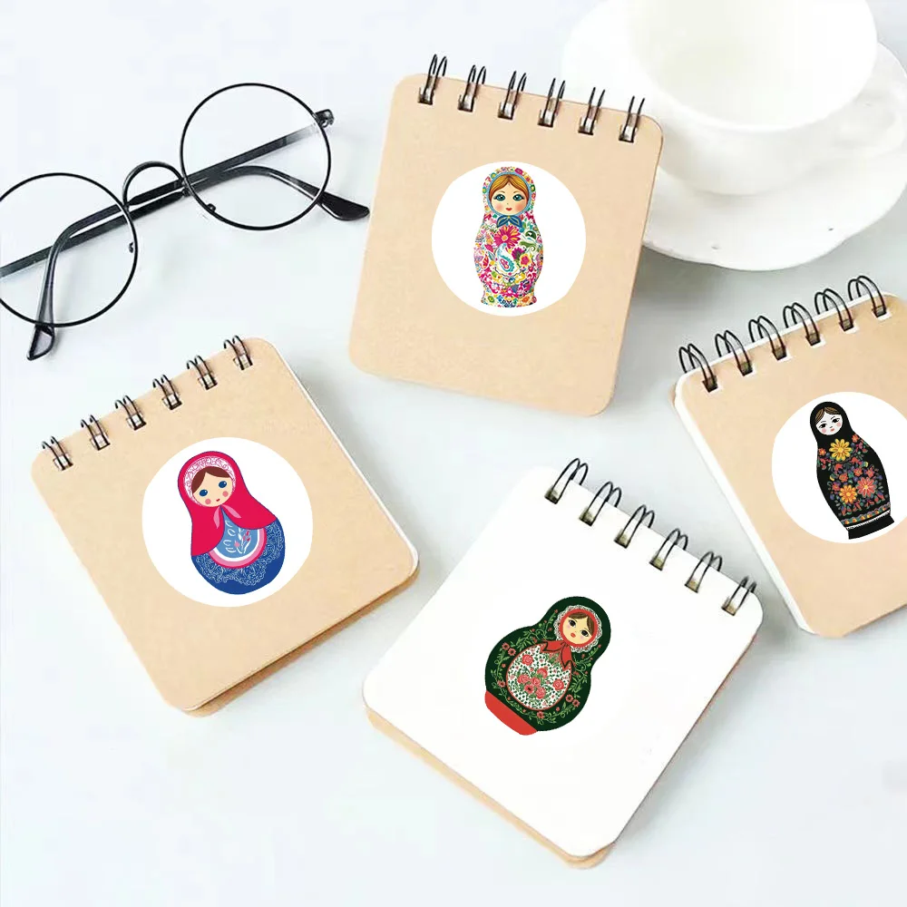 500 قطعة دمية التعشيش الروسية الإبداعية الكتابة على الجدران لفة ملصقات سكرابوكينغ كلية المواد الهاتف الغيتار التزلج الديكور