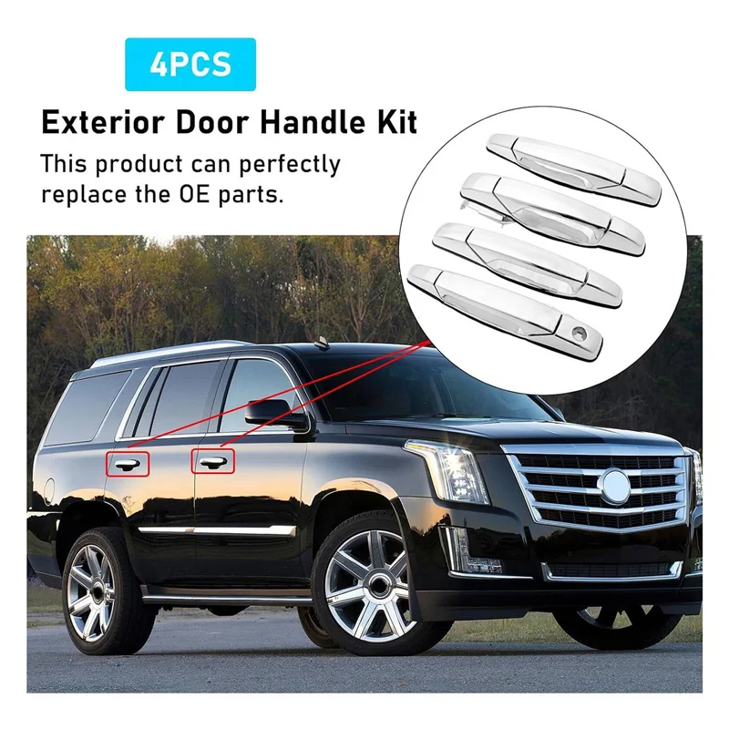 

84053450 Автомобильная дверная ручка для Cadillac Escalade Silverado Suburban Tahoe Avalanche 2007-2014 540531448, аксессуары