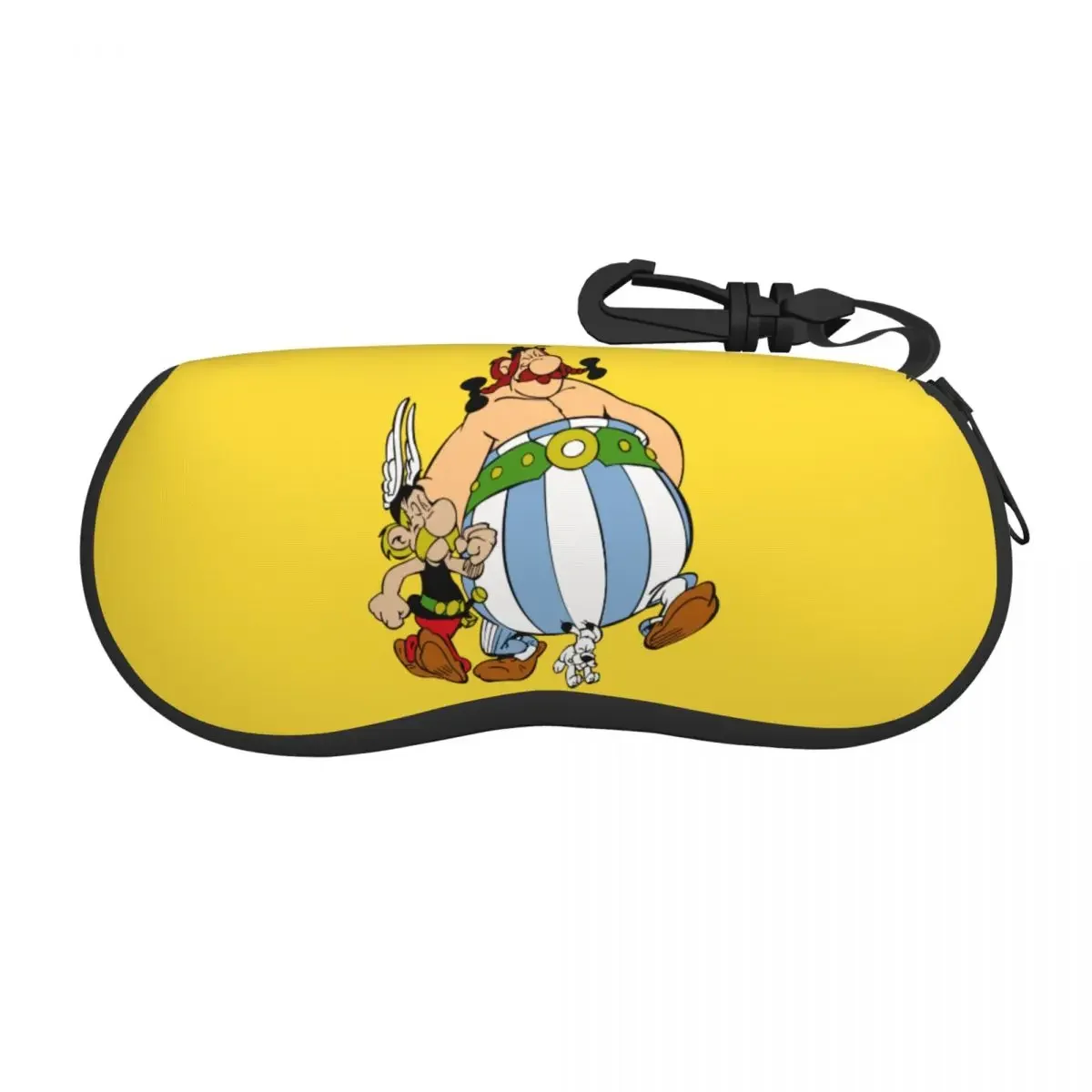 Custom Asterixs And Obelixs Adventure Comic Shell Glasses Case Unisex Cool Eyeglasses Case Sunglasses Protector Box