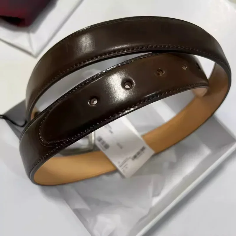 VISVIM WMV CORDOVAN BELT 35MM cordovan leather belt Japanese style