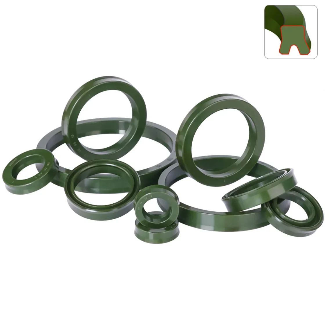 1Pcs ID 14/16/18/20-70mm Polyurethane UN/UHS/U/Y Type Seal Hydraulic Cylinder Oil Seal Ring Shaft Hole Universal Sealing Gasket