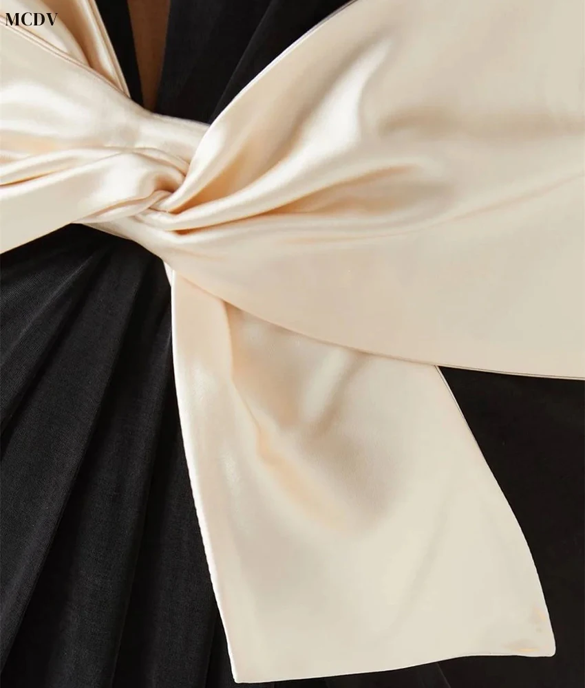 맞춤형 섹시한 저지 머메이드 이브닝 드레스 기품 있는 브이넥 긴 소매 바닥 길이 맞춤형 행사 드레스 맞춤 사이즈