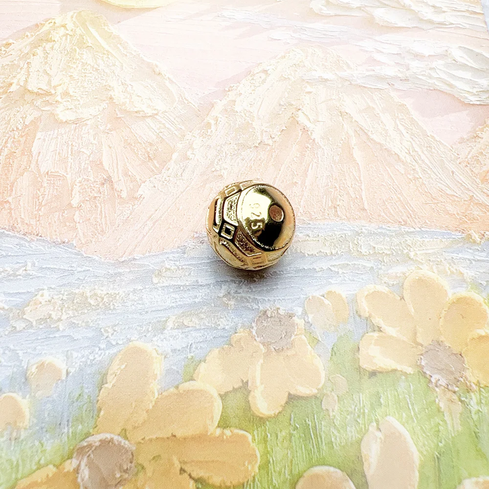 925 Sterling Silver Fashion DIY Accessories High Quality Positive Energy Bead Trendy Europe Charm