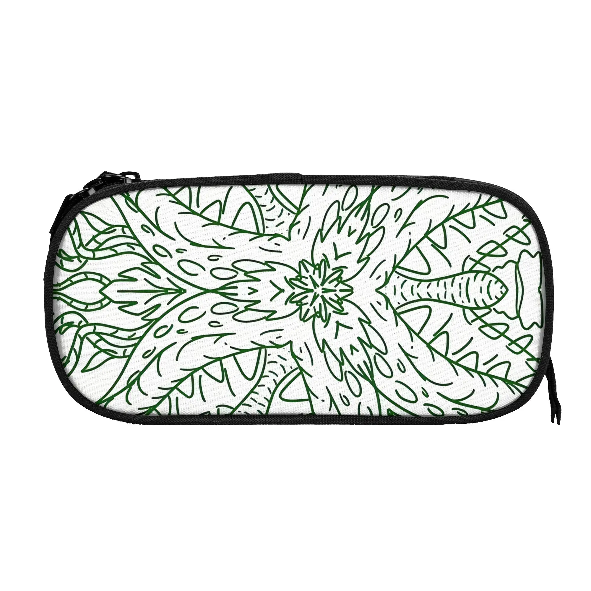 1 Piece Stylish Fed Him Pencil Case Girls Pen Bag Little Shop of Horrors Office Pencil Pouch