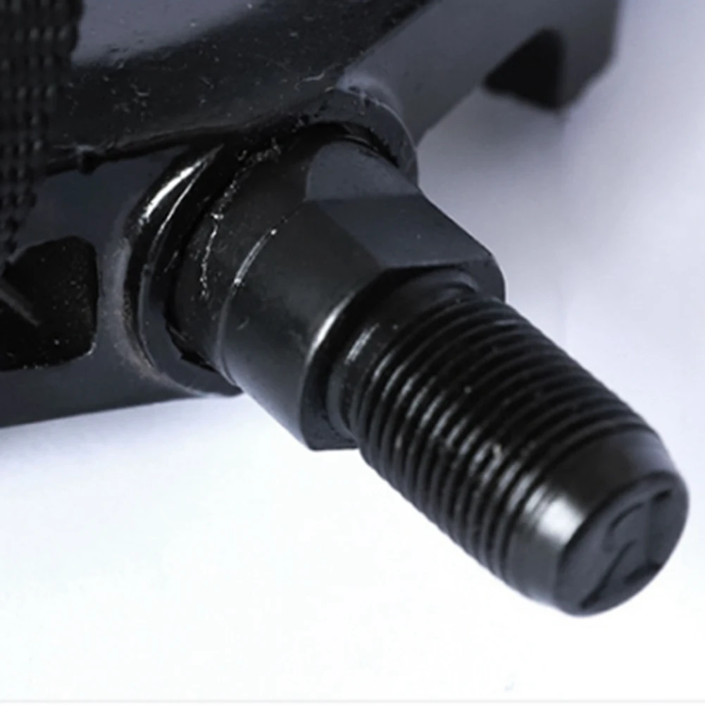 

AD10 2 шт. педали для велосипеда - гибридные педали с креплением для носка и ремешками, подходят для спин-байков, велотренажеров, 9/16 дюйма