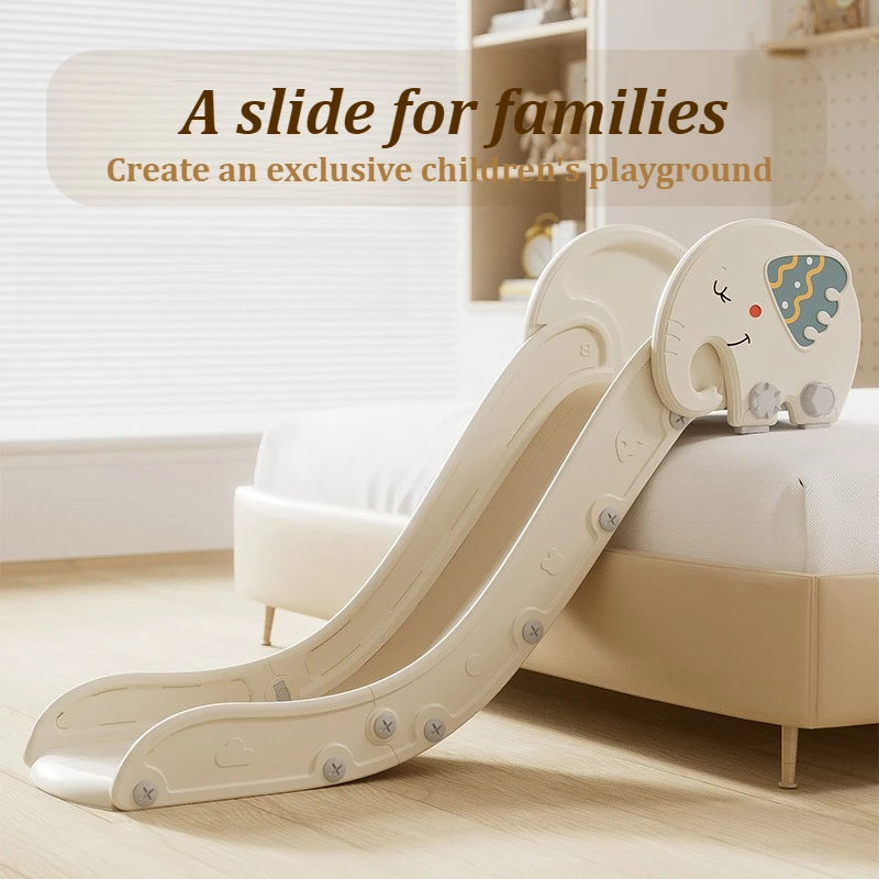 أريكة منزلقة للأطفال في الأماكن المغلقة، شرائح تسلق للأطفال، نافذة الخليج، شرائح بلاستيكية لسلامة الأطفال، شرائح تخزين سهلة، ملعب لعبة #1