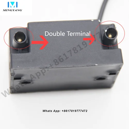 Imagen 2 del producto Transformador de encendido de pulso de voltaje, quemador de combustible de alto voltaje de 220V, encendedor de aceite residual de metanol diésel, tipo EBI, transformación electrónica