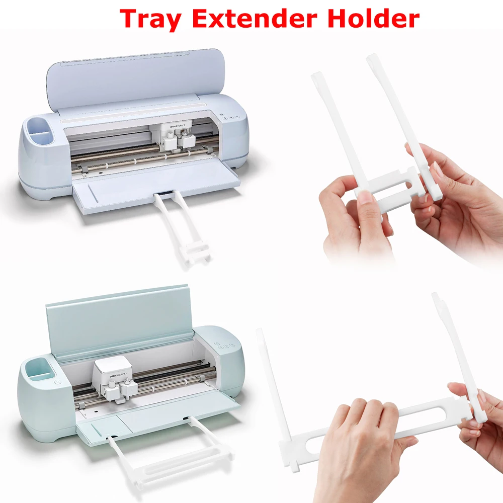 Extension Tray for Cricut Maker 3 and Maker Cricut Explore Air 2 & Explore 3 Cutting Mat Support for Proper Alignment Stability