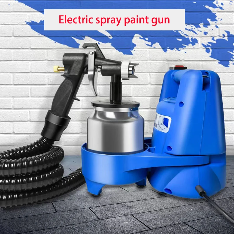 650W Car High Pressure Electric Spray Gun Latex Paint Sprayer Forged Aluminum Paint Electric Spray Gun