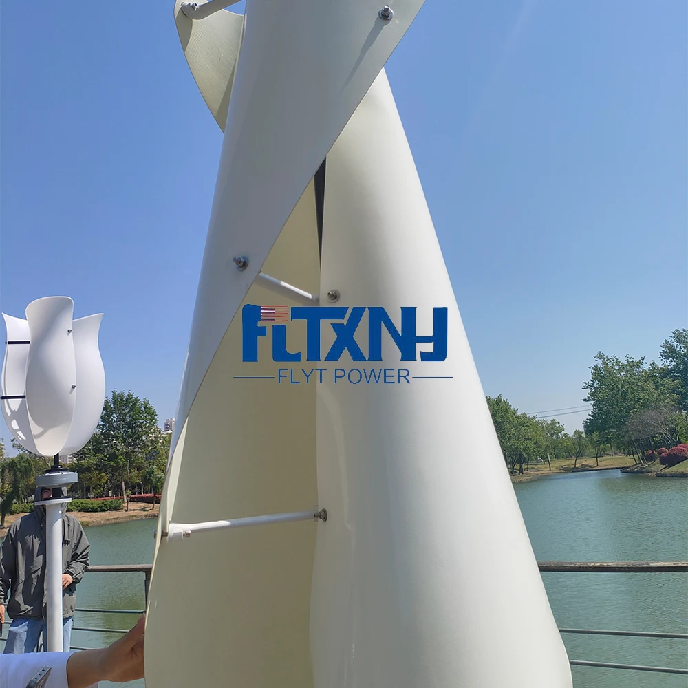 6KW Wind Turbine Generator Vertical Axis 12V 24V 48V Free Energy Wind Power Windmill Camping With Home Appliance