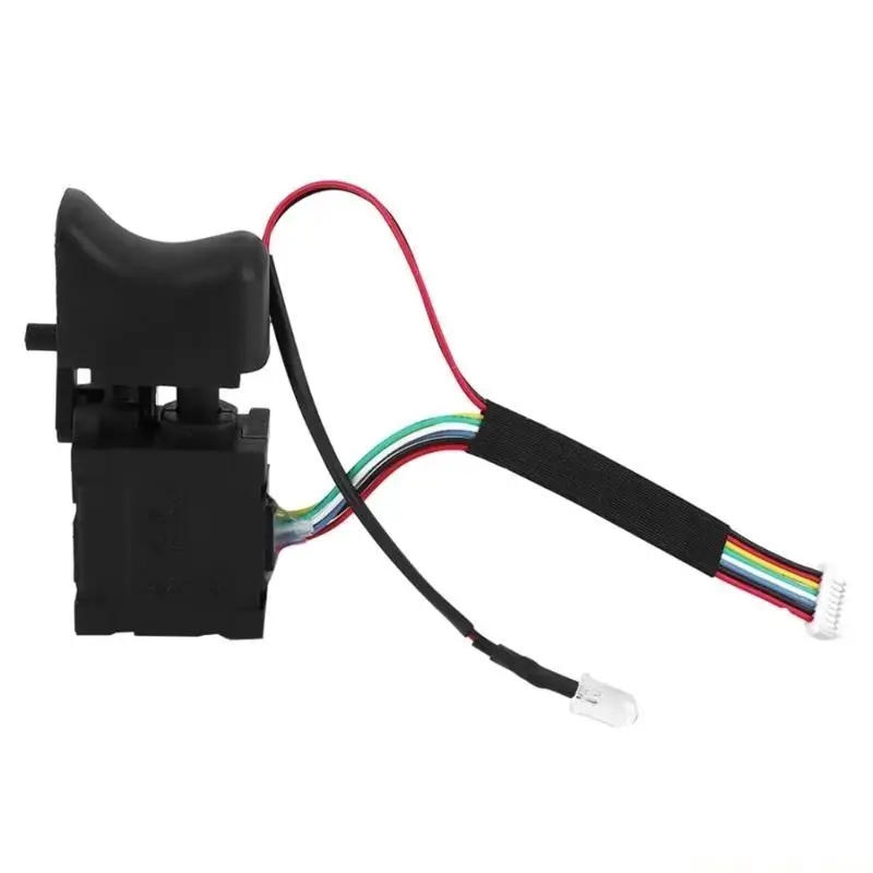 A2BE Electric Drill Dustproof Speed Controller Push Button Trigger Switch 7.2-