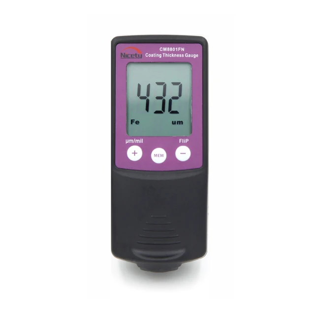 CM8801FN NicetyMeter Digital Coating Thickness Gauge Car Paint Thickness Tester