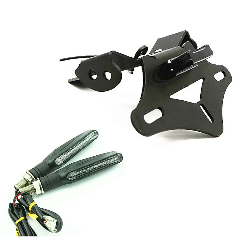 

For HONDA CBR 1000RR 2008 2009 2010 2011 2012 2013 2014 2015 2016 License Plate Fender Eliminator LED Turn Signal