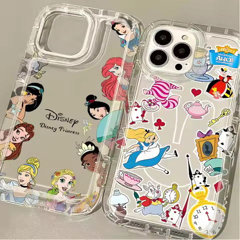 Disney Princess Silicone Case for Samsung Galaxy A15 A55 A05 A05S A14 A24 A13 A23 A73 A12 A22 A32 A52 A52S A72 A31 A51 A71 Cover