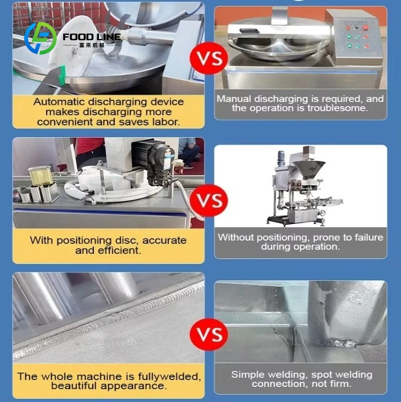 Customized Organic Canned Wet Dog Pets Food Processing Filling Machine Cats Cans Food Production Line