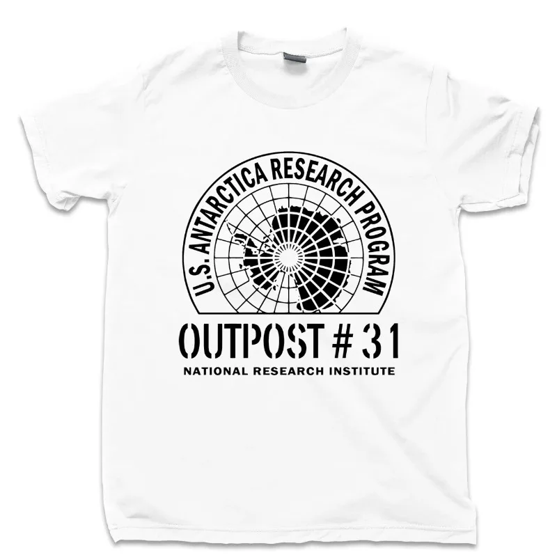 Monster Shaped T-shirt, John Carpenter Horror Movie Retro T-shirt Punk Loose Men's T-shirt Summer New Unisex