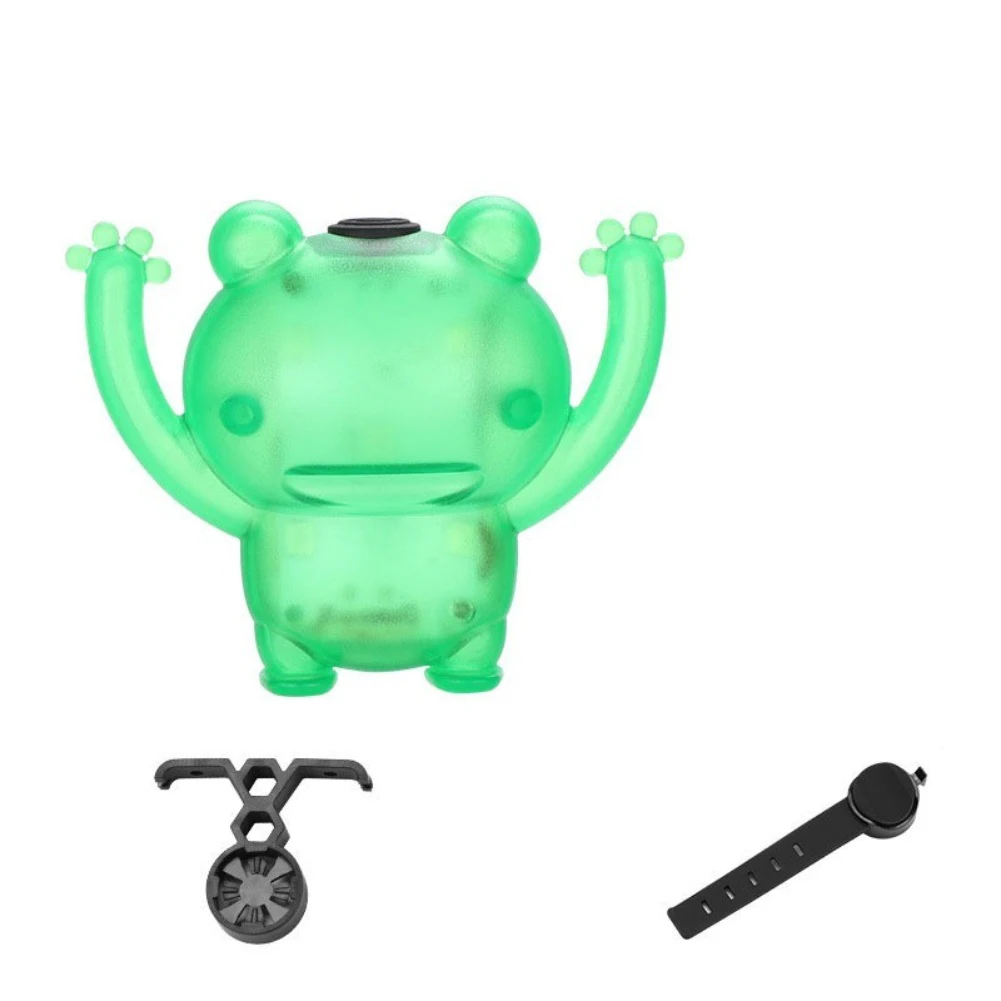 

Задний фонарь лягушки для бездорожья, задний фонарь для велосипеда с водонепроницаемым компактным размером IPX6 и быстрой зарядкой типа C