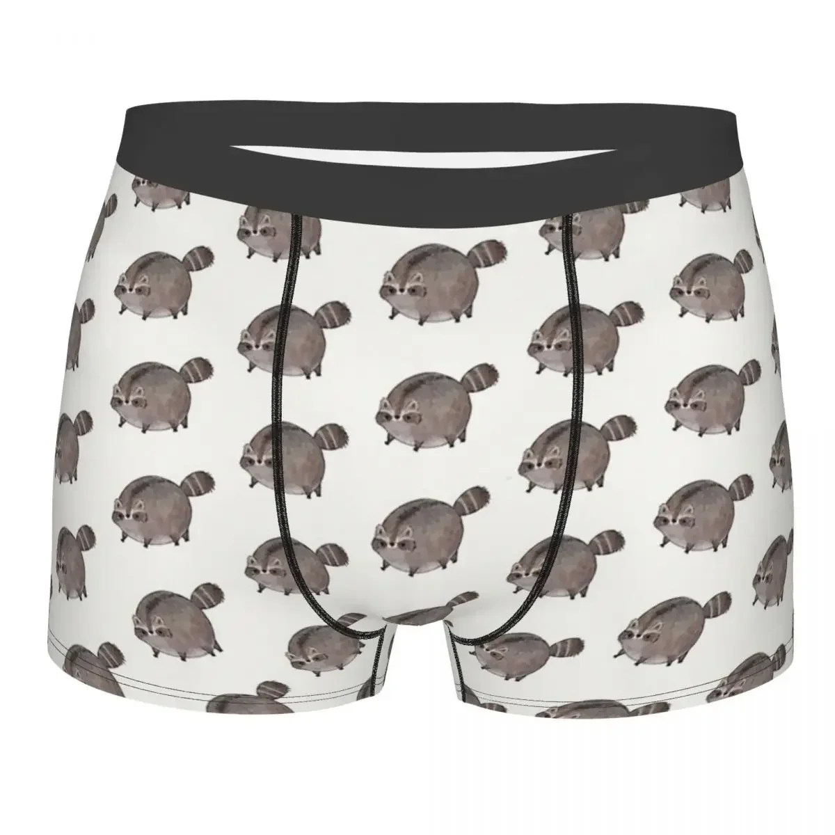 Raccoon Procyon Lotor Animal Chubby Trash Panda Underpants Homme Panties Man Underwear Ventilate Shorts Boxer Briefs