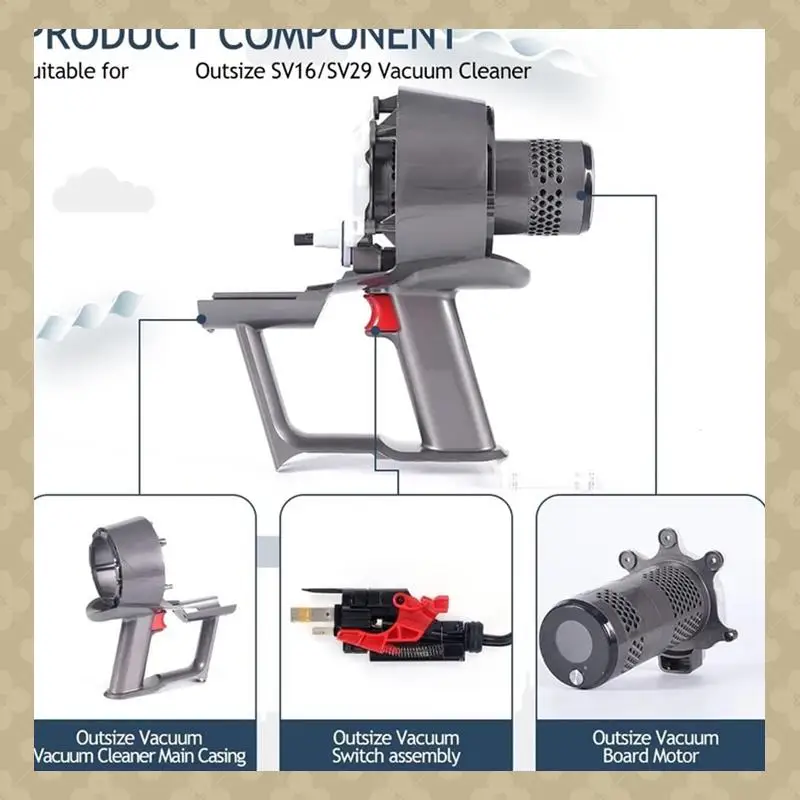 

AB45 Main Body Replaceparts Board Motor Assembly For Dyson V11 Outsize SV16 SV29 Vacuum Cleaner Parts Host Handle Shell