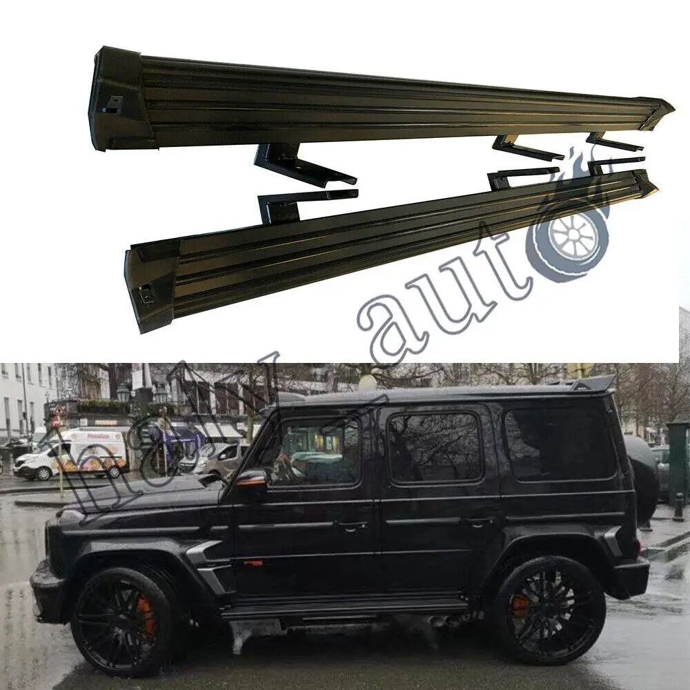 Fits for Mercedes Benz W463 G-Class 2001-2018 All Black Side Step Running Board