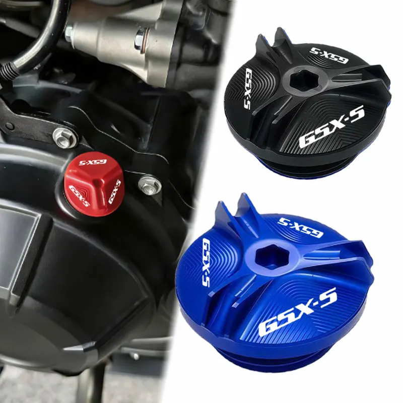 Motorcycle engine oil cap bolts fuel filler cap For SUZUKI GSX-S 750 1000 950 GSXS GSXS750 GSXS1000/GT protection accessories