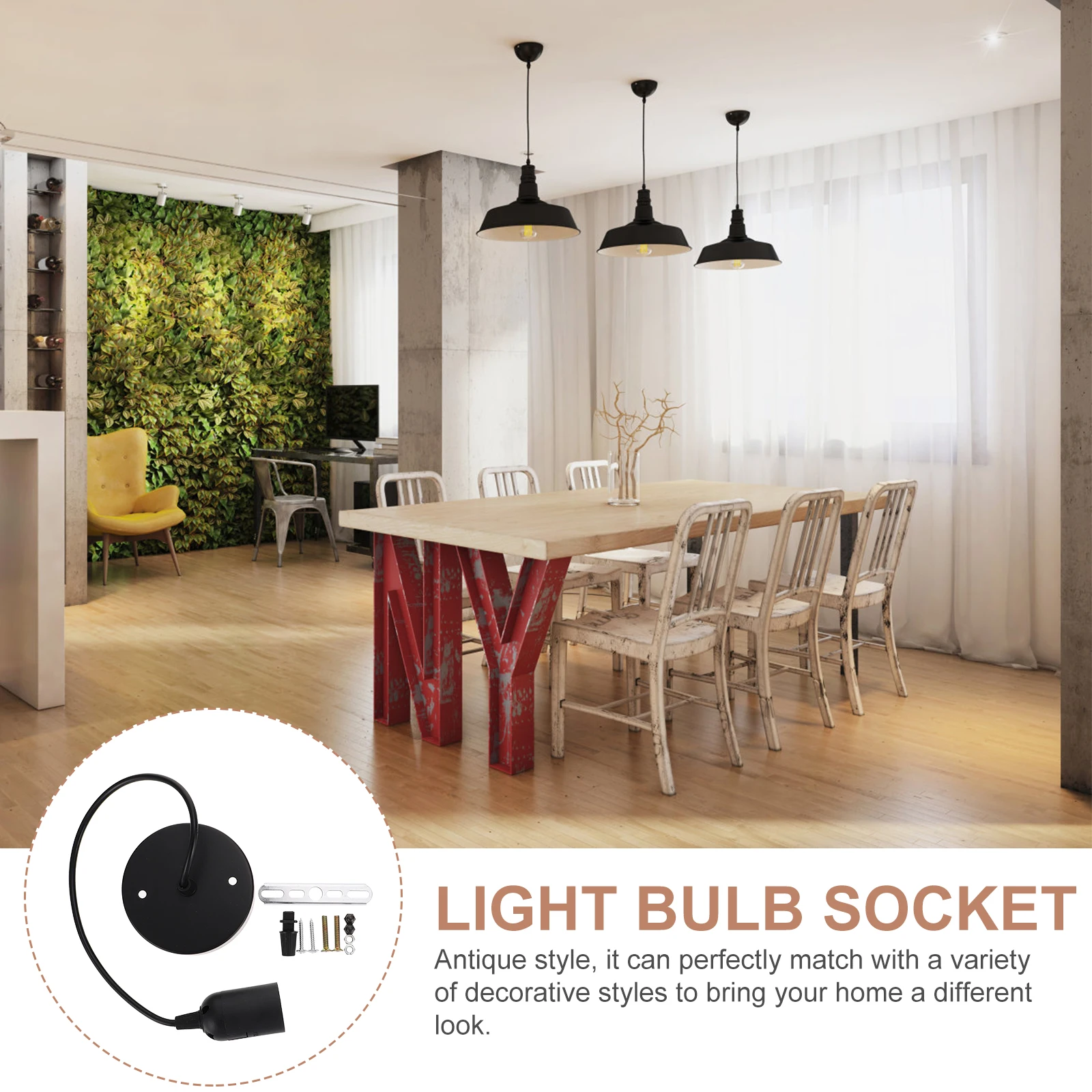 

2 Pcs Light Lamp Head Shade Chandelier Pendant Ceiling Plate Cover Lamps Fixture