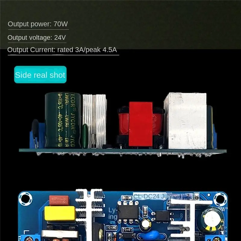 【HOT N07R】 24V 3A Switching Power Board 70W Isolated Power Module AC-DC Built-in Module 110V/220V to 24V
