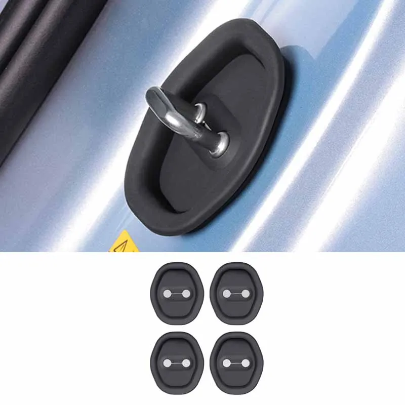 For BYD Seal EV 2022-2023 Special silicone shock-absorbing and anti noise device for door latch protection cover limiter