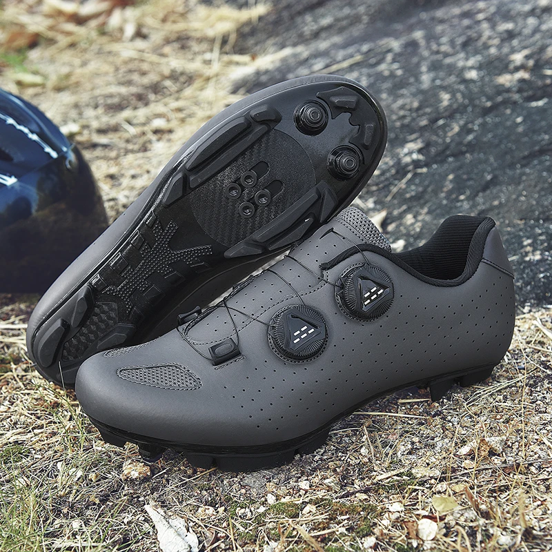 

Men Cycling Shoes Bike Bicycle Speed Cleats MTB Road Biking Sport Rubber Unisex Racing Professional Sneakers Fashion Flat Dirt