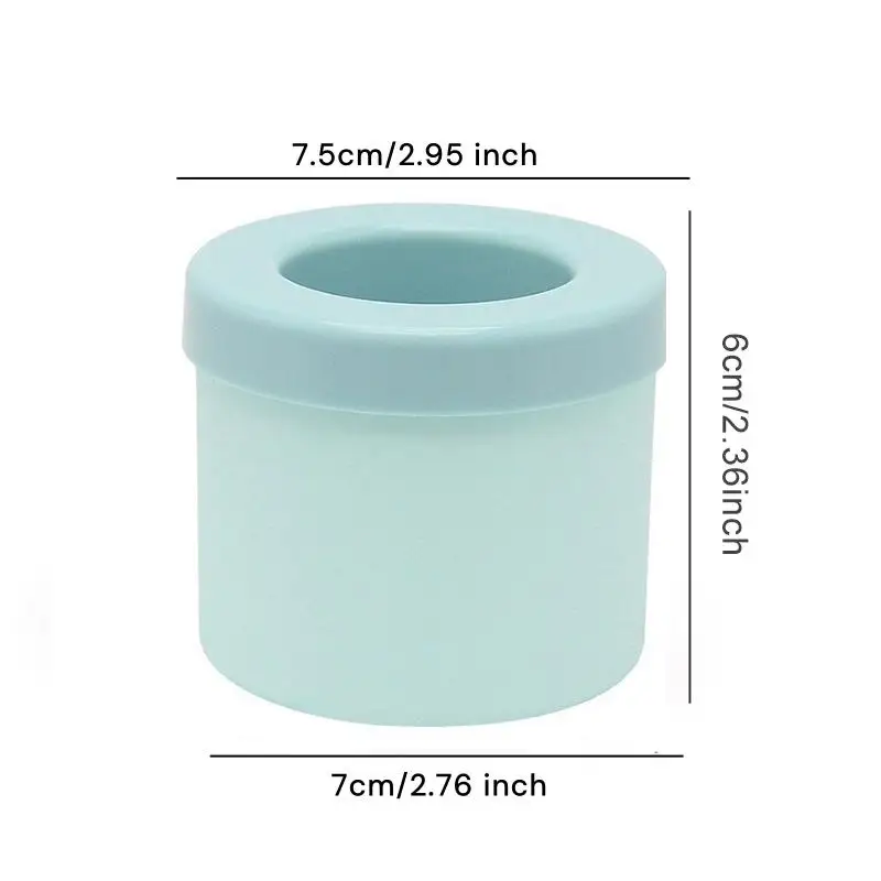 Silikon Eiswürfel Form Runde Eis Eimer Sommer Hausgemachte DIY Kühlschrank Einfrieren Eismaschine Kreative Eiswürfel Form Barware Werkzeuge