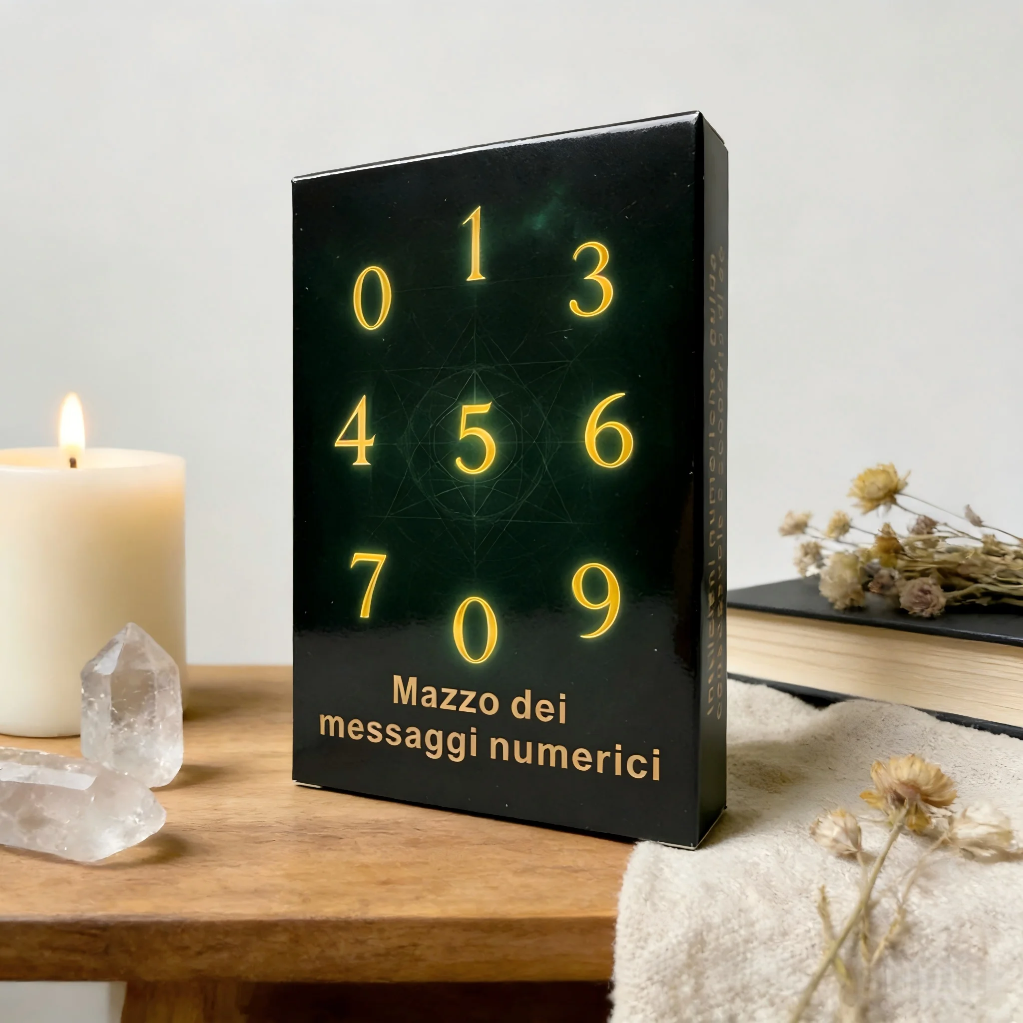 48 Italian Digital Message Oracle Cards, Part of the Tarot Cards, Intuitive Guidance Cards for Self-Exploration and Healing.