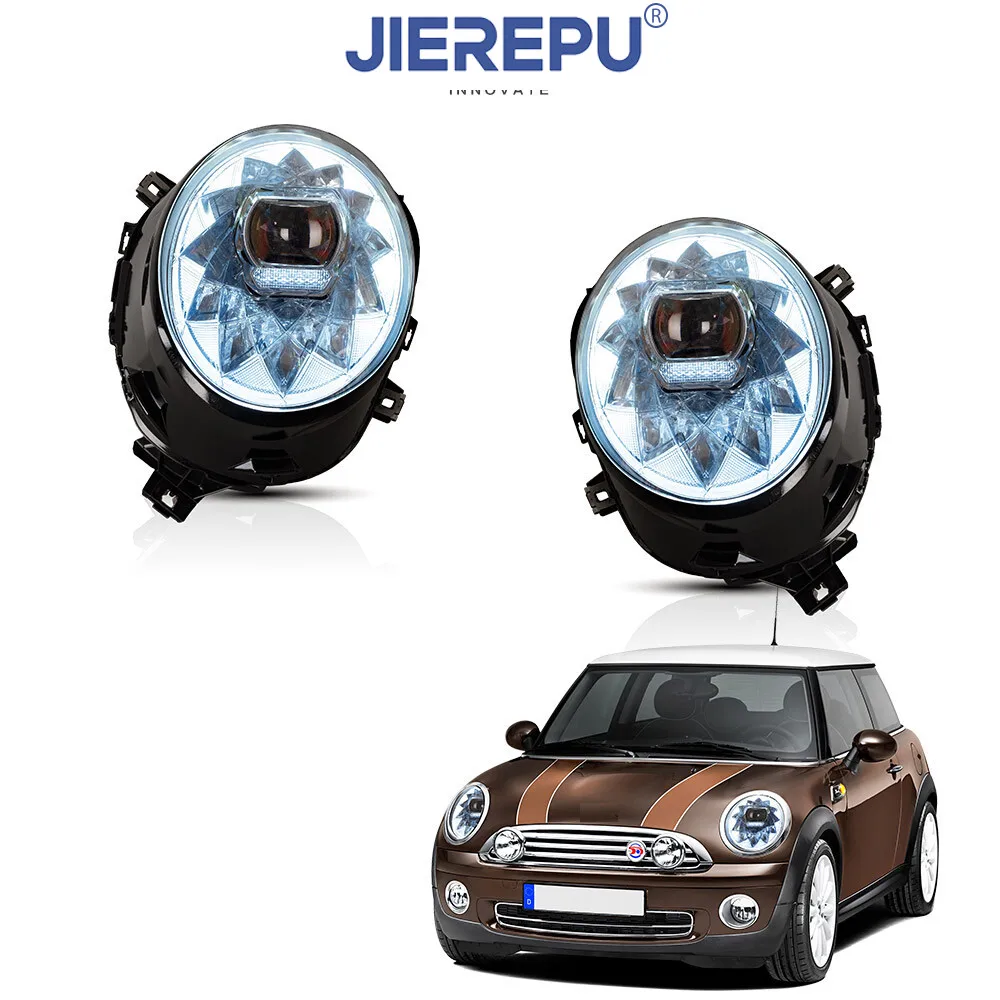 

1 пара указателей поворота Vland FULL светодиодные фары для 2014-2018 MINI F56 с анимацией запуска и протиранием