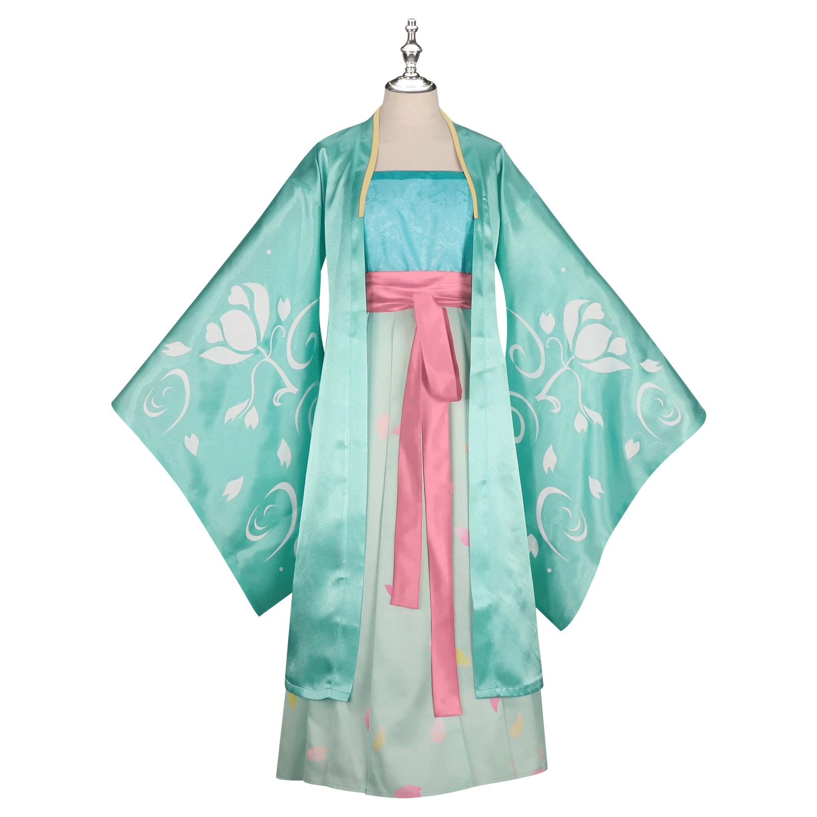 

The Apothecary Diaries Maomao Cosplay Costume Anime Women Green Kimono Hanfu Outfit Halloween Carnival Uniform Set