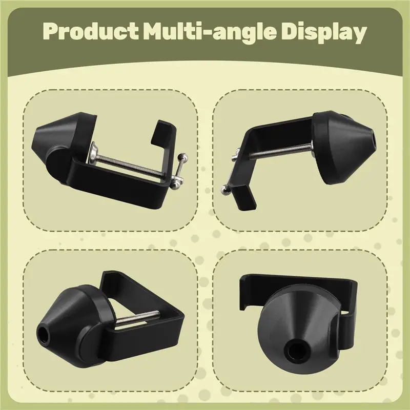 NEW HOT In Stock-Heavy-Duty Metal Table Mounting Clamp Cantilever Bracket Clamp For Microphone Suspension Boom Scissor Stand